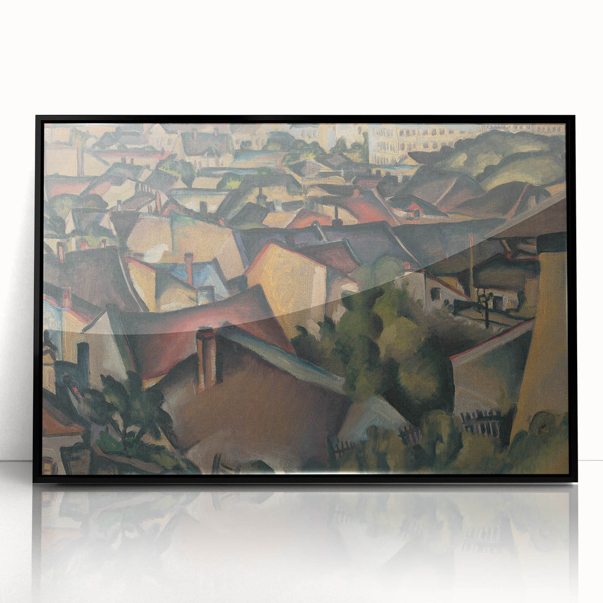 Expressionism Wall Art - Košice in Spring by Konštantín Bauer