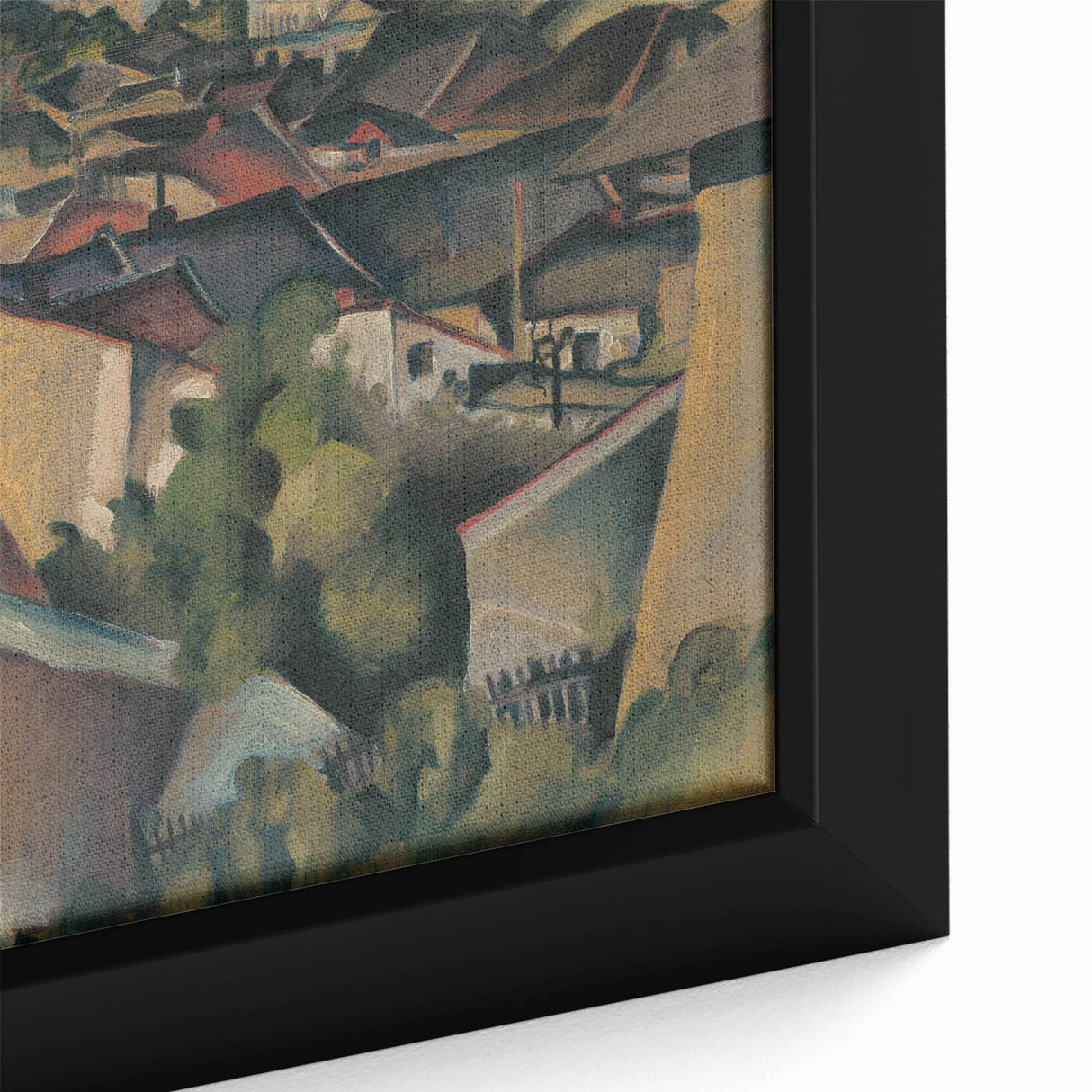 Expressionism Wall Art - Košice in Spring by Konštantín Bauer