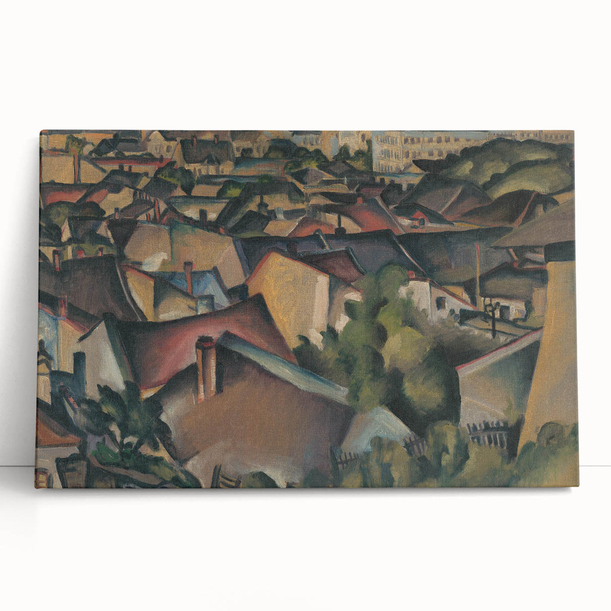 Expressionism Wall Art - Košice in Spring by Konštantín Bauer