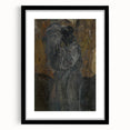 Impressionism Wall Art - Mysterious Figure of a Man - Dark Moody Art Print