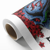 Foo Fighters Retro Wall Art - Vintage Skull Concert Poster