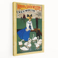 Vintage Weymouth Train Travel Poster - Retro Wall Art Print