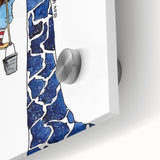 Starry Giraffe - Boys Wall Art Prints Children's Room Decor