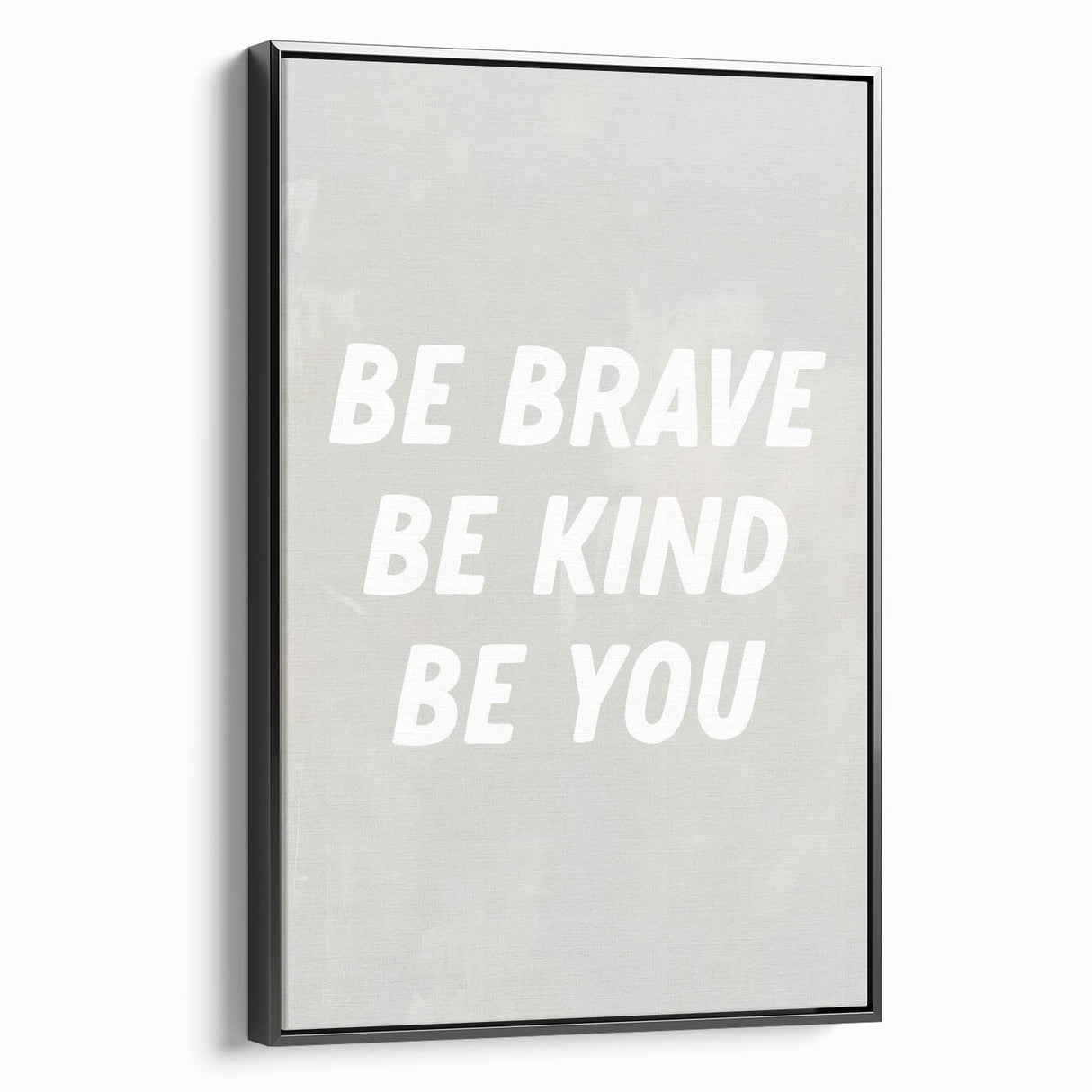 Framed Nursery Art – Be Brave Be Kind Kids Room Wall Print