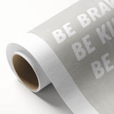 Framed Nursery Art – Be Brave Be Kind Kids Room Wall Print