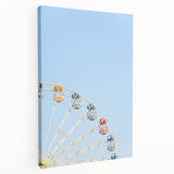 Large canvas depicting a summer theme with vibrant warm colors, ideal for kitchen wall art.