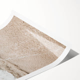 Extra large wall art featuring a line art design of flowers in black on a white background.