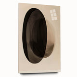 Minimalist Dining Room Wall Art – Abstract Monochrome Print