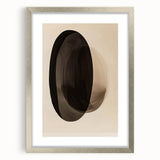 Minimalist Dining Room Wall Art – Abstract Monochrome Print