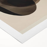 Minimalist Dining Room Wall Art – Abstract Monochrome Print