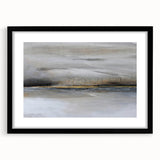 Abstract landscapes wall art framed in black with a matte finish, showcasing vibrant colors and textures, perfect for modern home decor. Ideal for adding a contemporary touch to living spaces.