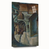 Expressionism Wall Art - Košický Dvor by Konštantín Bauer