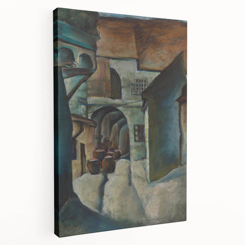 Expressionism Wall Art - Košický Dvor by Konštantín Bauer