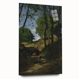 Impressionism Wall Art - Serene Forest Path - Tranquil Landscape Print