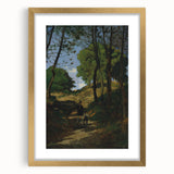 Impressionism Wall Art - Serene Forest Path - Tranquil Landscape Print