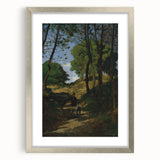 Impressionism Wall Art - Serene Forest Path - Tranquil Landscape Print