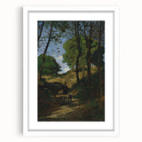 Impressionism Wall Art - Serene Forest Path - Tranquil Landscape Print