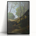 Impressionism Wall Art - Serene Forest Path - Tranquil Landscape Print