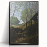 Impressionism Wall Art - Serene Forest Path - Tranquil Landscape Print