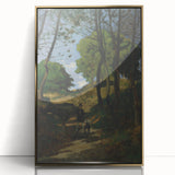 Impressionism Wall Art - Serene Forest Path - Tranquil Landscape Print