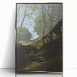 Impressionism Wall Art - Serene Forest Path - Tranquil Landscape Print