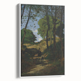 Impressionism Wall Art - Serene Forest Path - Tranquil Landscape Print