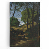 Impressionism Wall Art - Serene Forest Path - Tranquil Landscape Print