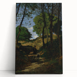 Impressionism Wall Art - Serene Forest Path - Tranquil Landscape Print