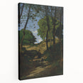Impressionism Wall Art - Serene Forest Path - Tranquil Landscape Print