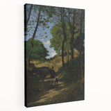 Impressionism Wall Art - Serene Forest Path - Tranquil Landscape Print