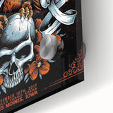 Foo Fighters Retro Wall Art - Vintage Skull & Eagle Poster