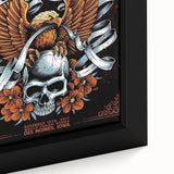Foo Fighters Retro Wall Art - Vintage Skull & Eagle Poster