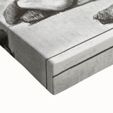 Realism Art Print of a Boxing Scene - Intense Moment in the Ring