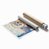 Morning Raccoon - Boys Room Wall Art Kids Wall Art Prints