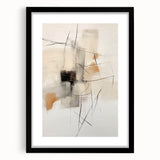 Contemporary Dining Room Wall Art – Abstract Canvas Print
