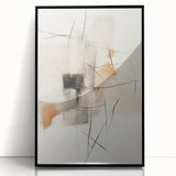 Contemporary Dining Room Wall Art – Abstract Canvas Print