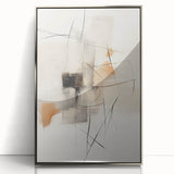Contemporary Dining Room Wall Art – Abstract Canvas Print