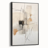 Contemporary Dining Room Wall Art – Abstract Canvas Print