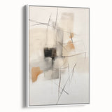 Contemporary Dining Room Wall Art – Abstract Canvas Print