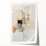 Contemporary Dining Room Wall Art – Abstract Canvas Print
