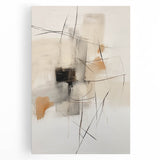 Contemporary Dining Room Wall Art – Abstract Canvas Print