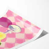 Extra large wall art featuring line art flowers in black on a white background, ideal for large living room decor.