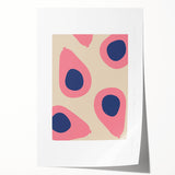 Extra large rolled print of assorted fruits in vibrant colors, suitable as art wall for dining rooms.