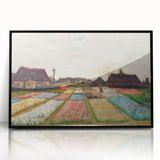 Impressionist Landscape - Flower Beds in Holland by Vincent van Gogh Print