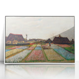Impressionist Landscape - Flower Beds in Holland by Vincent van Gogh Print