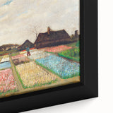 Impressionist Landscape - Flower Beds in Holland by Vincent van Gogh Print