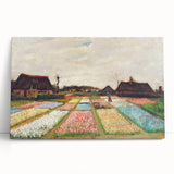 Impressionist Landscape - Flower Beds in Holland by Vincent van Gogh Print
