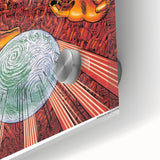 Foo Fighters Retro Wall Art - Vintage Sci-Fi Concert Poster