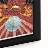 Foo Fighters Retro Wall Art - Vintage Sci-Fi Concert Poster