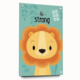 Vertical (CopyBe Strong Lion - Boys Room Wall Art Kids Wall Art Prints